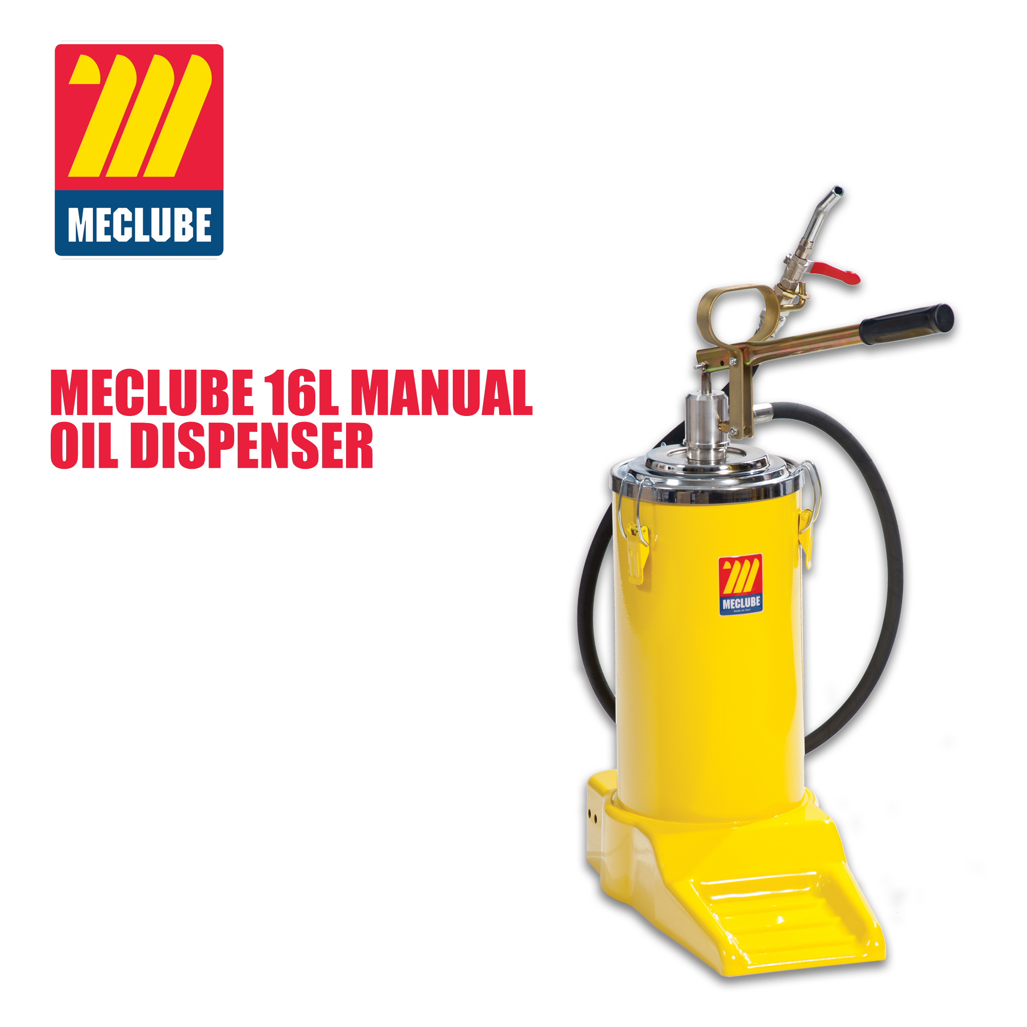 MECLUBE 027-1329-000 Distributeur d'huile manuel 65 l